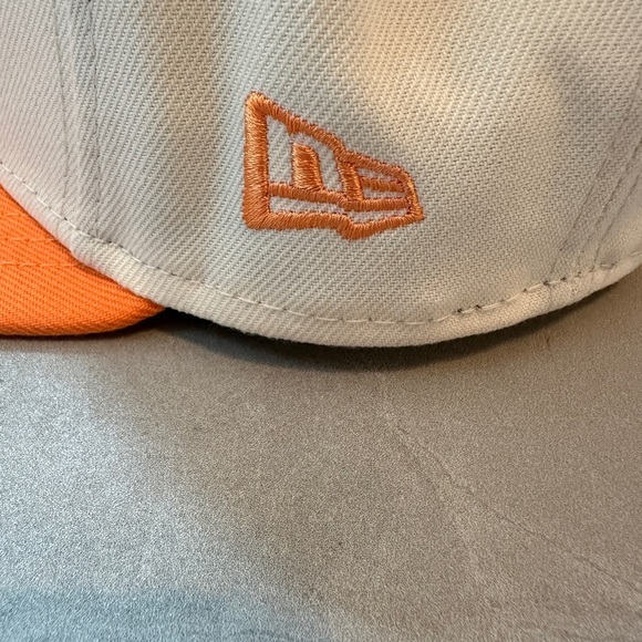 New Era Houston Astros All Star Game 59FIFTY Fitted Hat Cap Size 7 Cream - Picture 4 of 8